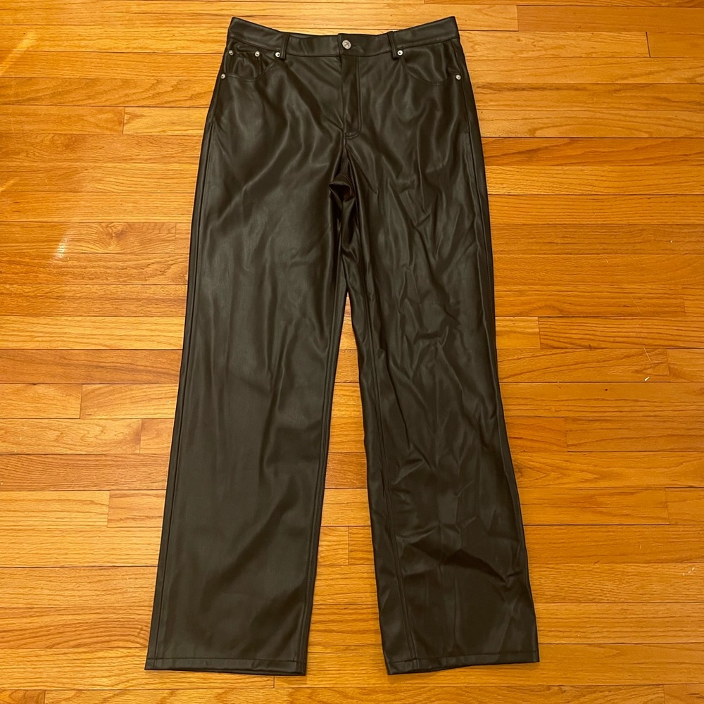 Leather pants